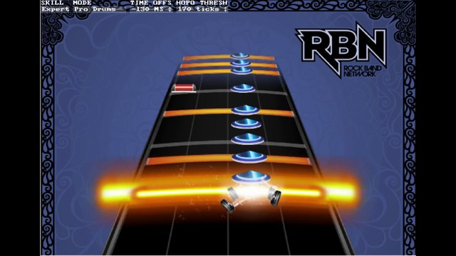 Rock Band Drums Custom - Lunar Wilderness