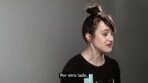 Mara Wilson ensina técnica de respiração