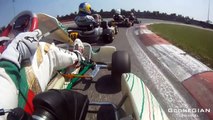 ROTAX MAX CHALLENGE ITALIA ROUND 1 (Go Kart 125 racing on board) (Acceleration Sound Exhaust Crash)