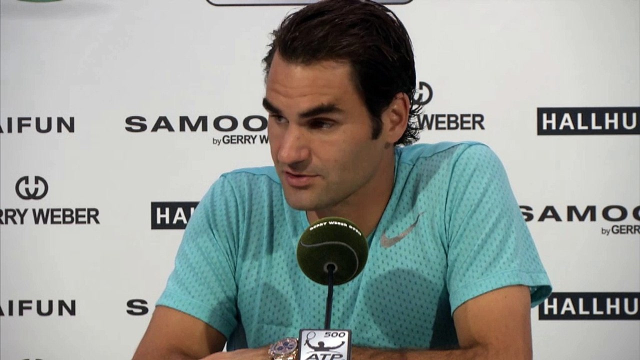 Halle: Federer: 'Mayer gut zurückgekämpft'