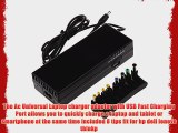 Singpad 120W Laptop Universal Power Battery Charger AC Adapter for Hp Compaq Toshiba Acer Asus
