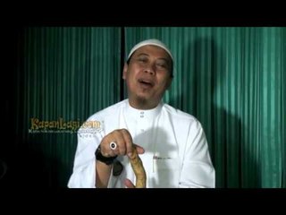 Opick Banyak Belajar Dari Tongkat Bambunya