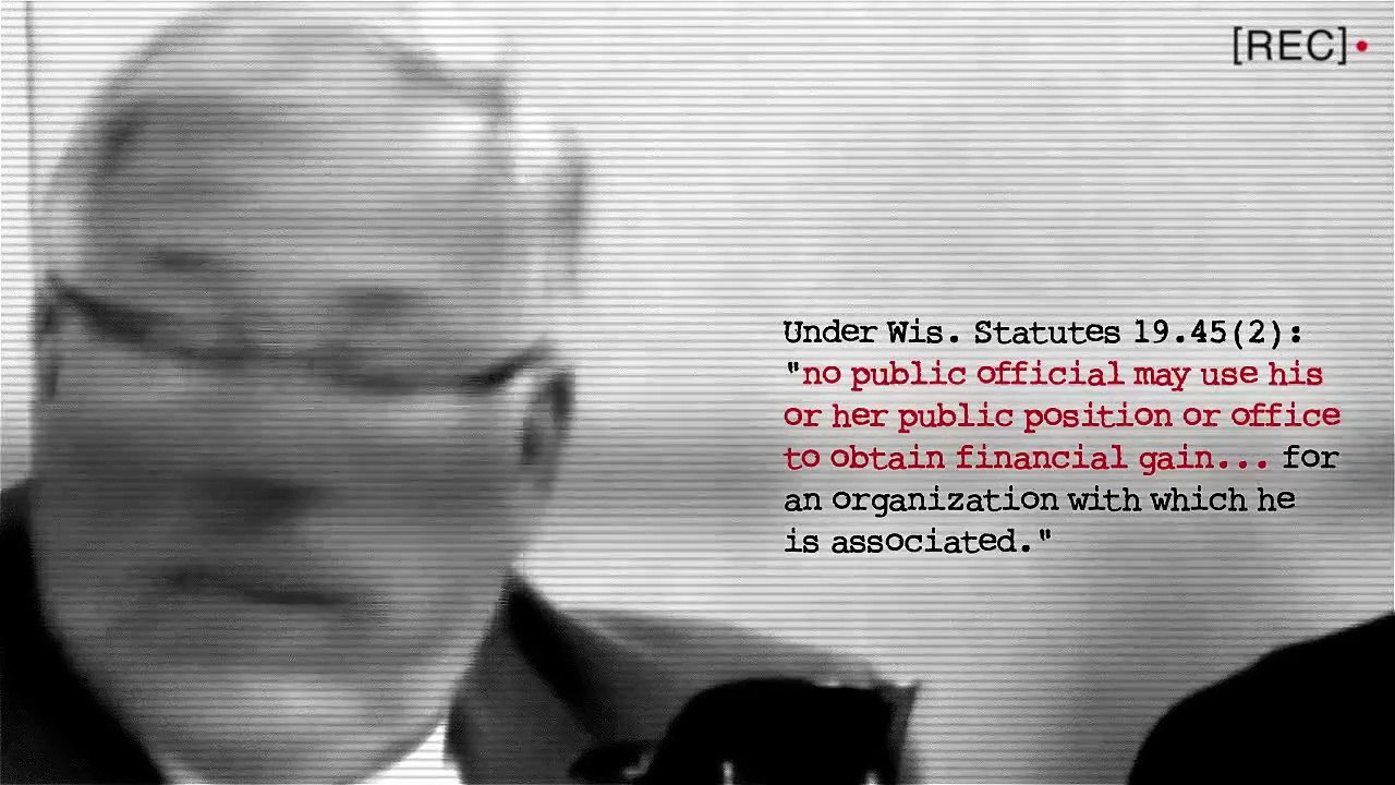 Luther Olsen Laughed at Alleged Ethics Violations