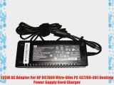 135W AC Adapter For HP DC7800 Ultra-Slim PC 437796-001 Desktop Power Supply Cord Charger