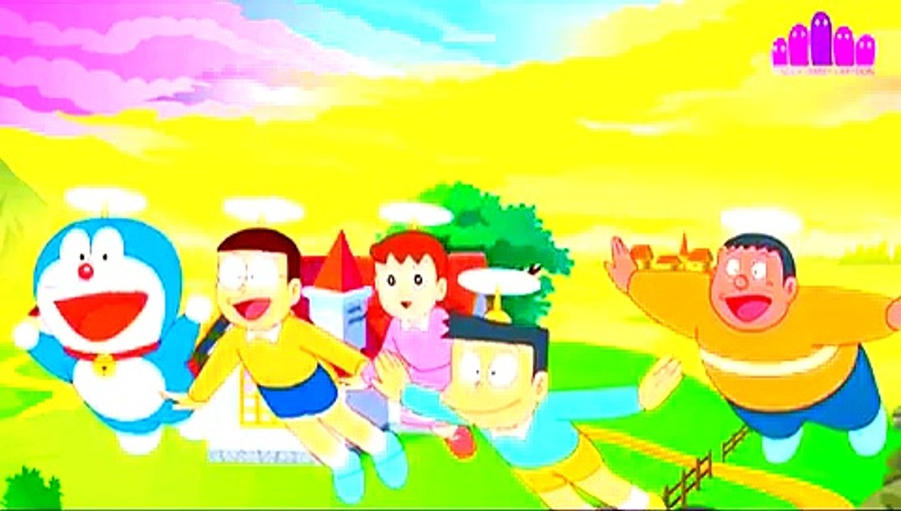 Doraemon Finger Family   Finger Family Cartoon   Nursery Rhymes   Full Animation