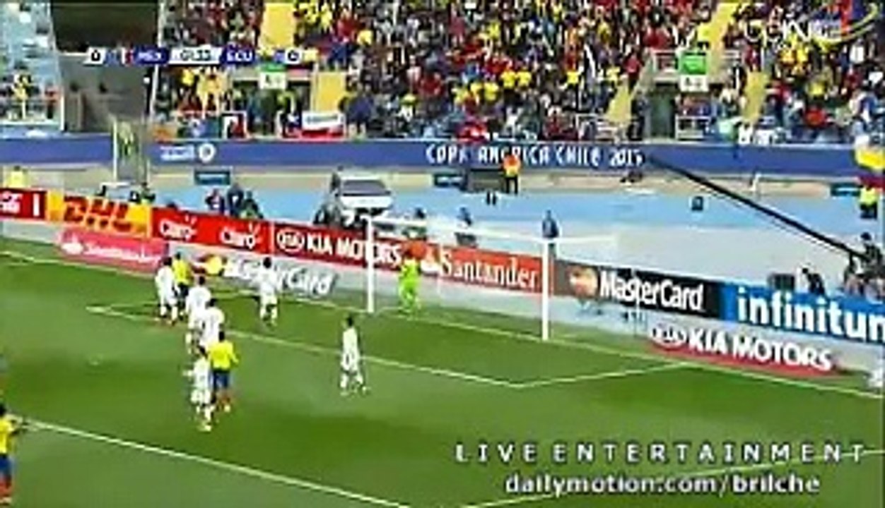 Miller Bolanos Fantastic Shot - Mexico v. Ecuador 19.06.2015