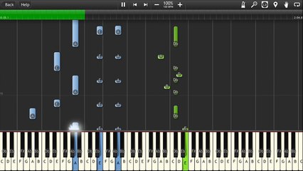 Runescape - Sea Shanty 2 on Piano (Synthesia)