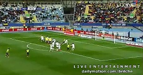 W.Ayovi Free-Kick Chance Mexico 0 - 0 Ecuador 19.06.2015