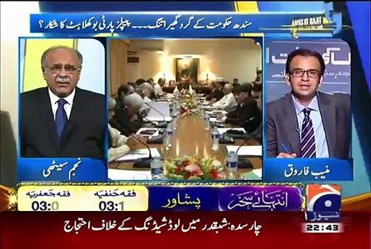 Uzair Baloch confessions are in Army custody now , bad days for MQM also in Imran Farooq Murder case - Najam Sethi