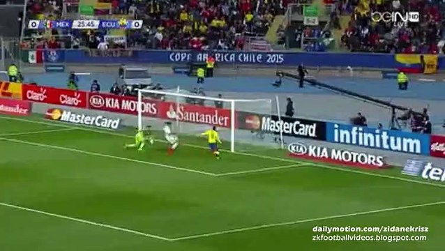 Miller Bolaños 0-1 | Mexico v. Ecuador 19.06.2015