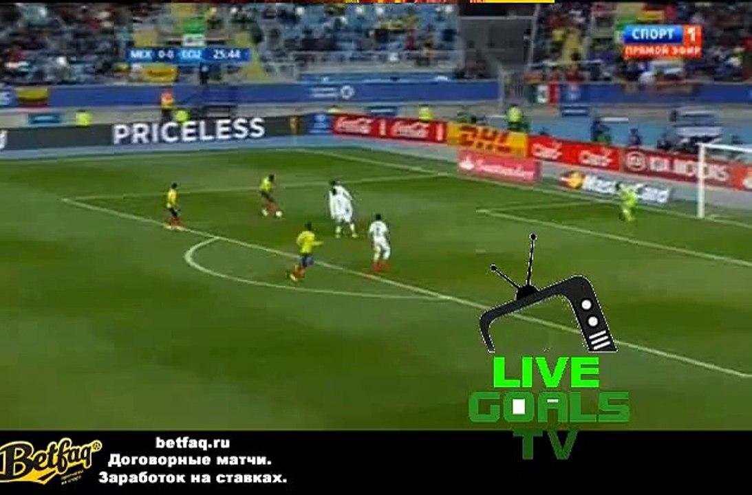 Bolanos Amazing Goal Mexico 0-1 Ecuador