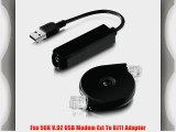 Fax 56K V.92 USB Modem Ext To RJ11 Adapter