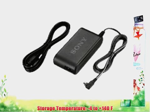 Sony ACPW10AM AC Adapter for Sony Alpha Digital SLR Cameras (Black)