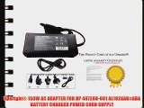 UpBright? 150W AC ADAPTER FOR HP 497288-001 AL192AAR#ABA BATTERY CHARGER POWER CORD SUPPLY