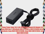 Stone Power Sony 10.5 4.3A 45W Replacement AC Adapter for Sony VAIO Duo 11 Ultrabook SVD11213CXB
