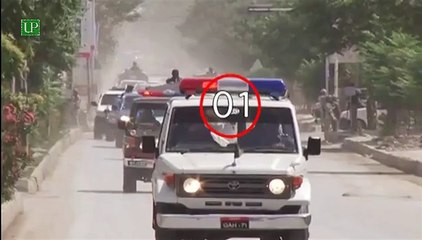 Nawaz Sharif Protocol while arriving in Quetta May 2015