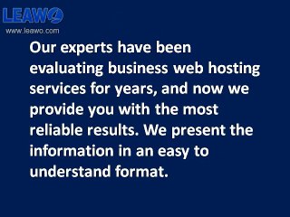 Ecommerce Web Hosting
