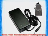 Bundle: 3 items - Power Cord/Adapter/Free PC Logo Carry Bag:Delta 180W 19V 9.5A for ASUS AC
