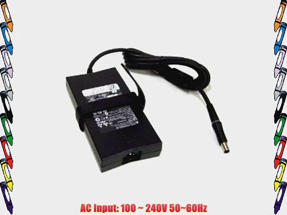 Dell 19.5V 7.7A 150W Slim Design replacement AC adapter for DELL Notebook Model: Dell Alienware