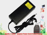 Bundle:3 items - Adapter/Free Carry Bag/Power Cord: Toshiba 19V 6.32A 120W AC Adapter for Toshiba