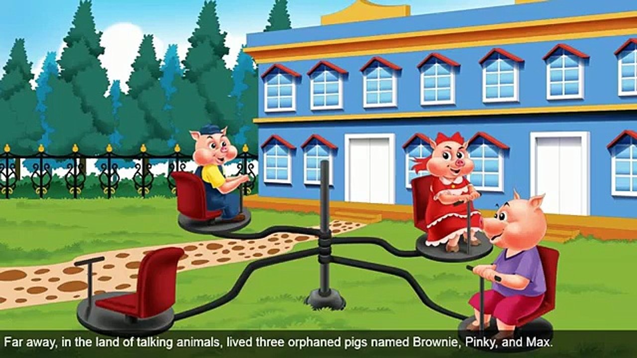 Story for children - The Three Little Pigs