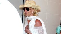 Britney Spears Gets Held Up At Los Angeles Airport