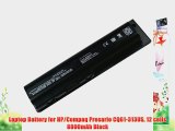 Laptop Battery for HP/Compaq Presario CQ61-313US 12 cells 8800mAh Black