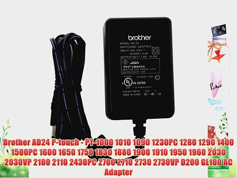 Brother AD24 P-touch - PT-1000 1010 1090 1230PC 1280 1290 1400 1500PC 1600 1650 1750 1830 1880