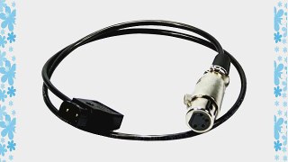 Ikan AB102 D-Tap Cable Female XLR Connector (Black)