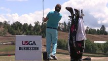 Golf - US Open : Au practice avec Dubuisson