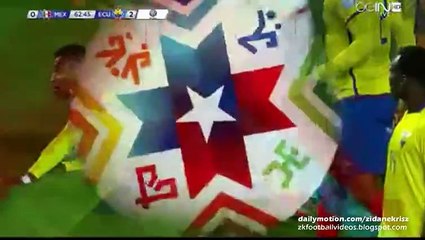 1-2 Raúl Jiménez Penalty-Kick Goal | Mexico v. Ecuador 19.06.2015