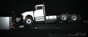 Gavril T75 Truck IIHS/EuroNCAP Crash Testing - BeamNG.Drive Revolutionary Soft-Body Physics [HD]