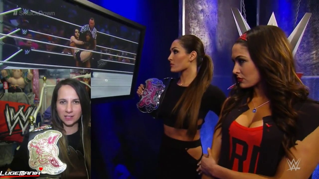 WWE Smackdown 2/5/15 Paige vs Alicia Fox Live Commentary