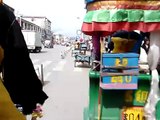 Travelling on bike in Lhasa, Tibet