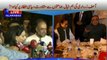 PPP Leaders Covering Asif Zardari after Speech against Pakistan Army & Raheel Sharif