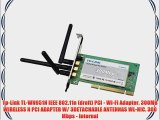 Tp-Link TL-WN951N IEEE 802.11n (draft) PCI - Wi-Fi Adapter. 300MB WIRELESS N PCI ADAPTER W/