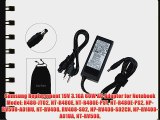 Samsung Replacement 19V 3.16A 60W AC Adapter for Notebook Model: R480-JT02 NT-R480E NT-R480E-PS1