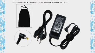 Delta Electronics 65W Replacement AC Adapter for Select Gateway Notebooks