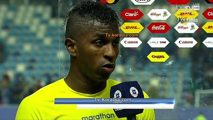 تصريحات صاحب الهدف الأول للإكوادور بعد الفوز على المكسيك