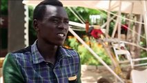 شاب من جنوب السودان يصمم طائرة