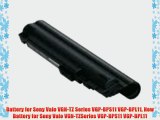 Battery for Sony Vaio VGN-TZ Series VGP-BPS11 VGP-BPL11 New Battery for Sony Vaio VGN-TZSeries