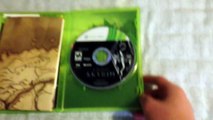 The Elder Scrolls V: Skyrim unboxing! (Xbox 360)
