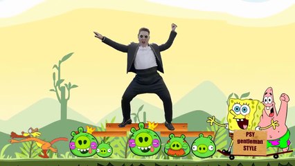 PSY Gentleman Vs Gangnam Style - Angry Birds