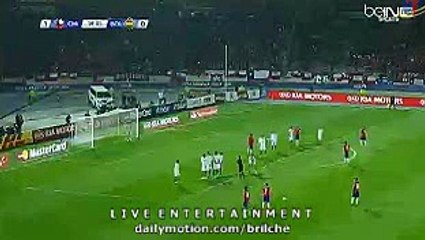 Alexis Sanchez Free-Kick Chance Hits the post | Chile 1-0 Bolivia 2015
