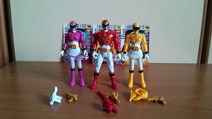 Power Rangers Megaforce - Action Figures 10 cm - Recensione/Review ITA