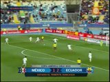Ecuador 2-1 México: norteños esperan resultados para acceder a cuartos