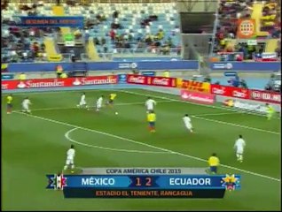 Ecuador derrotó 2-1 a México y lo eliminó de la Copa América 2015