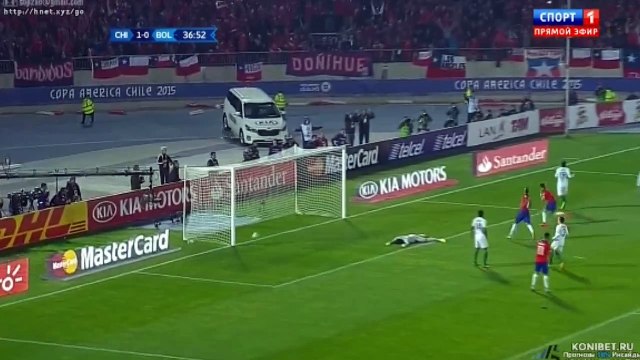 Alexis Sanchez Fantastic Goal - Chile vs Bolivia 2-0 Copa America 2015 HD