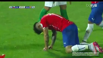 Eduardo Vargas Incredible Miss - Chile v. Bolivia 19.06.2015