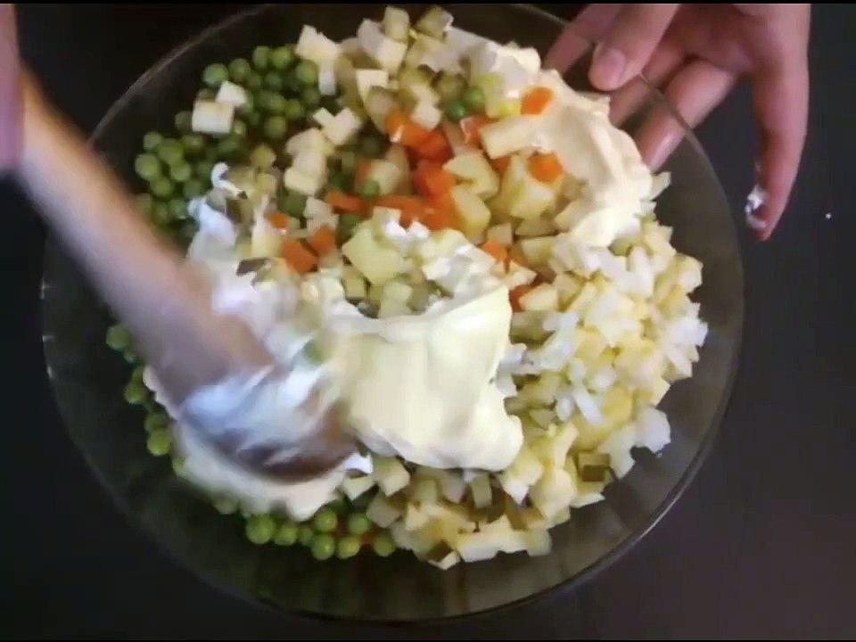 طريقة عمل سلطة البطاطس How to make Potato salad
